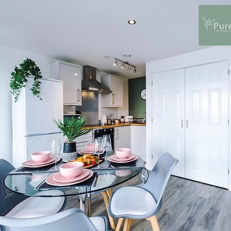 Stunning Two Bed Apartment By Purestay Short Lets & Serviced Accommodation Manchester With Free Parking & Wifi Exterior photo