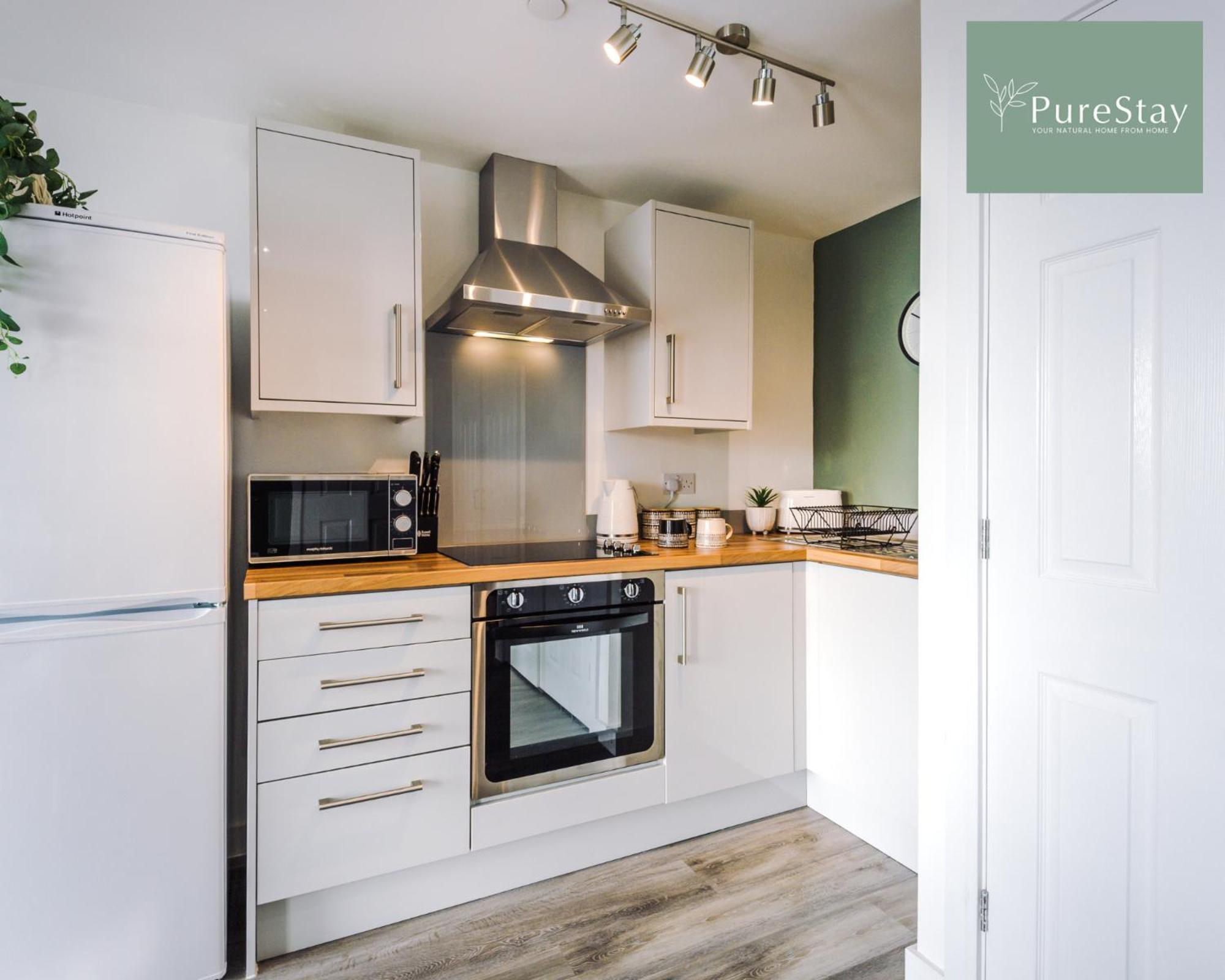 Stunning Two Bed Apartment By Purestay Short Lets & Serviced Accommodation Manchester With Free Parking & Wifi Exterior photo