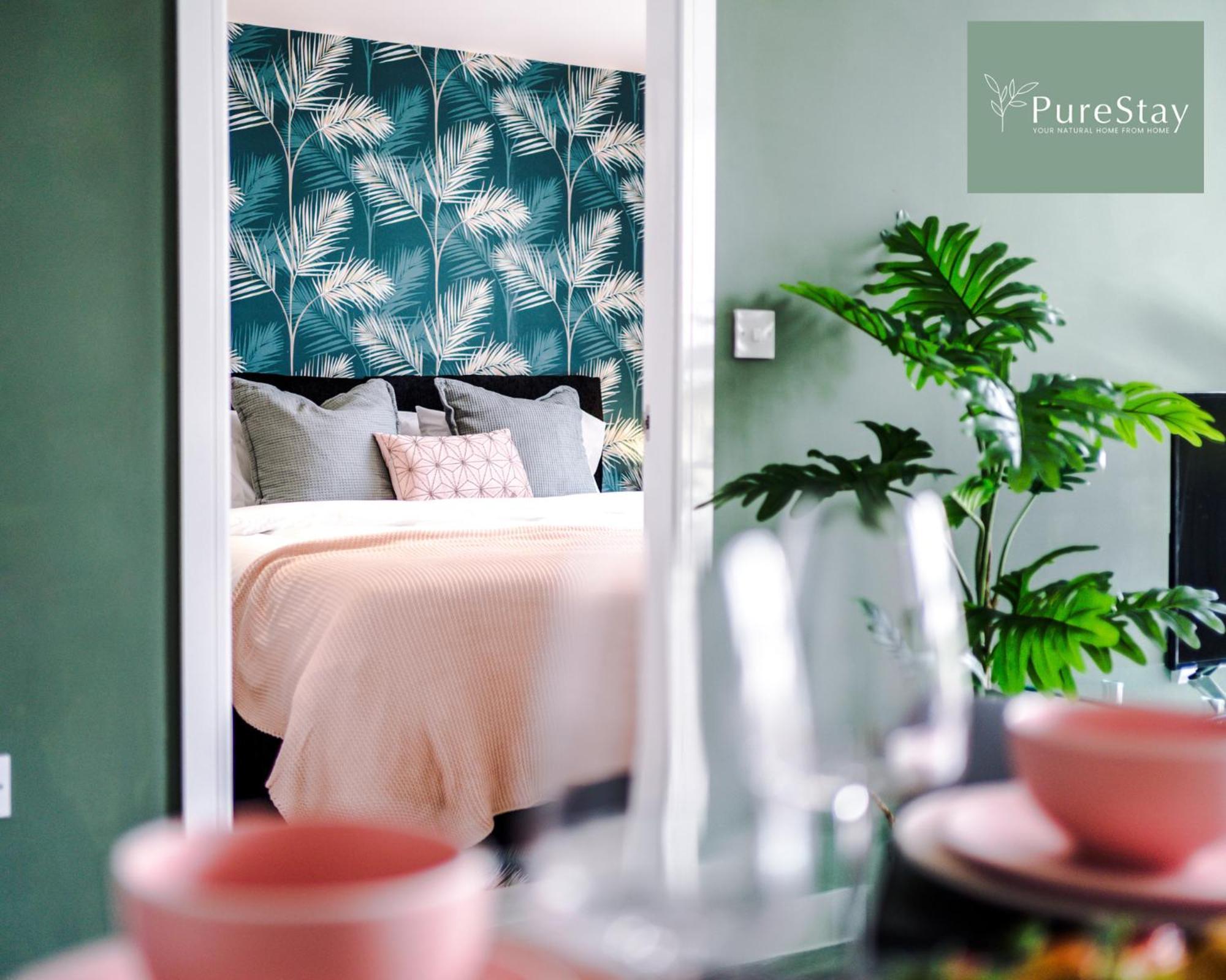 Stunning Two Bed Apartment By Purestay Short Lets & Serviced Accommodation Manchester With Free Parking & Wifi Exterior photo