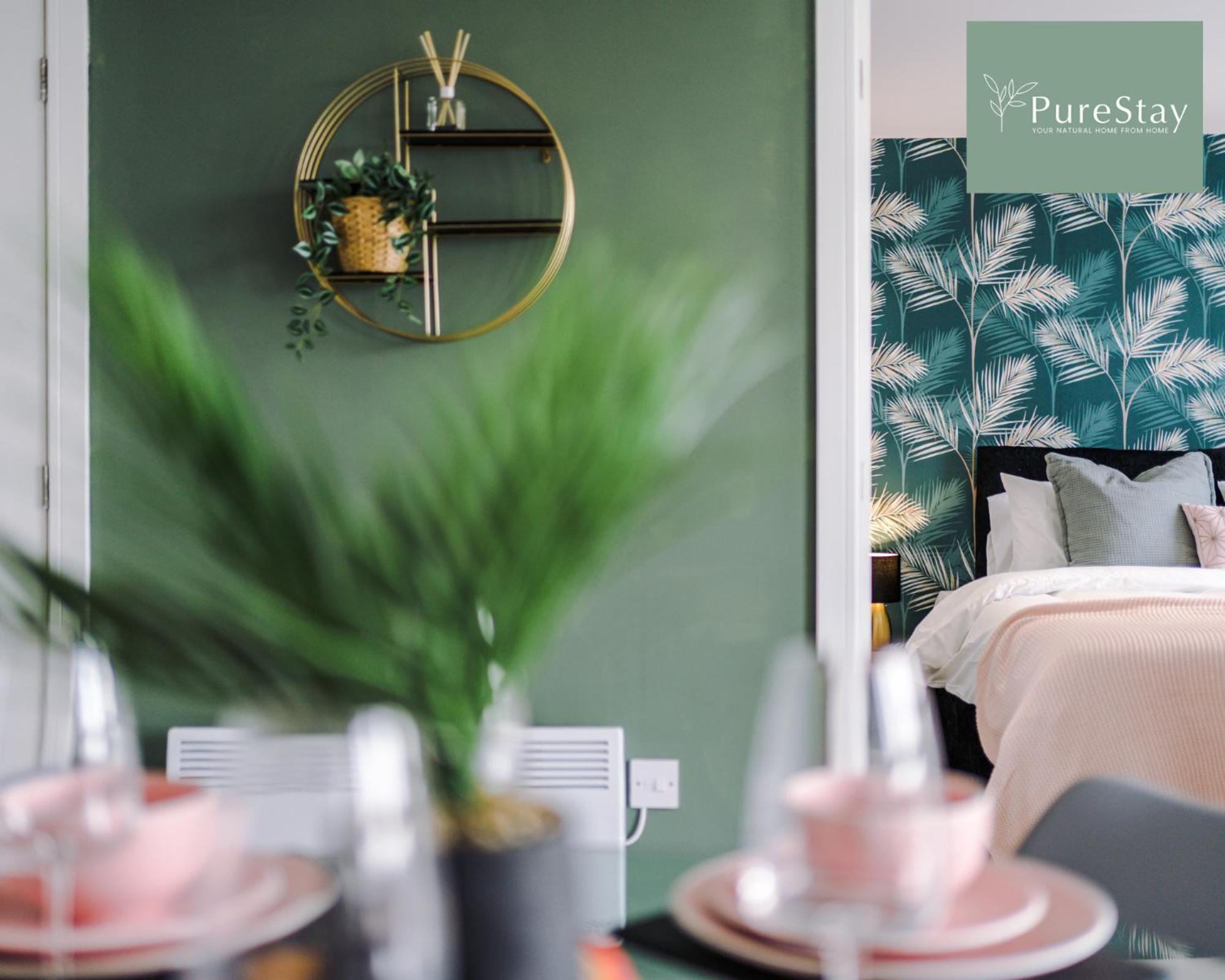 Stunning Two Bed Apartment By Purestay Short Lets & Serviced Accommodation Manchester With Free Parking & Wifi Exterior photo